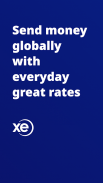 XE Currency Währungsrechner – Geldtransfers screenshot 5