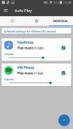 AutoPlay Bluetooth&Headphones screenshot 2