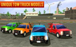 City Tow Truck Driving Car Transporter 3D screenshot 4