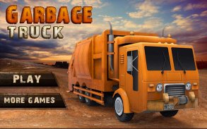 Città Garbage Truck Cleaner 3D screenshot 1