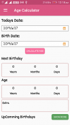 Age Calculator screenshot 1