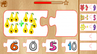 Math Puzzle Game for Kids- Numbers,Clock,Fraction screenshot 4