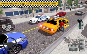 kota taksi sopir sim 2016: multipemain taksi 3d screenshot 5