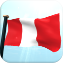 Perú Bandera 3D Gratis Fondos