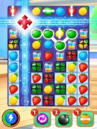 Geléia Paraíso - Jogos de puzzle Combinar 3 doces screenshot 2