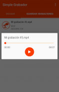 Simple Grabador de Sonido screenshot 1