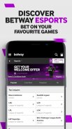 Betway Live Sports Betting App screenshot 1