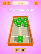 Chain Cube 2048: 3D merge game screenshot 0