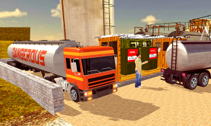 Truck Games 3d- Oil Tanker Sim screenshot 0