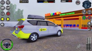 chauffeur de taxi urbain fou 3D screenshot 0