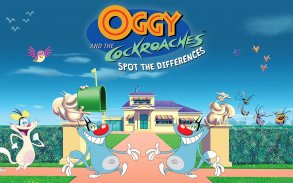 Oggy and the Cockroaches - Spot The Differences screenshot 10