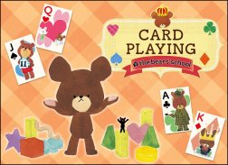 Card Playing the bears' school screenshot 3