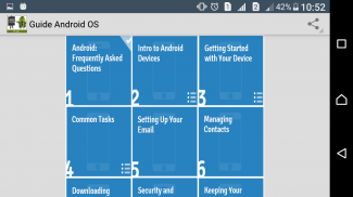 Guide to Android OS screenshot 3