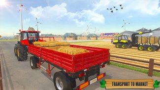 Farm Driving Tractor Games screenshot 3