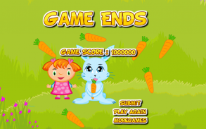 Kids Game-Crazy Bunny Veggie screenshot 8