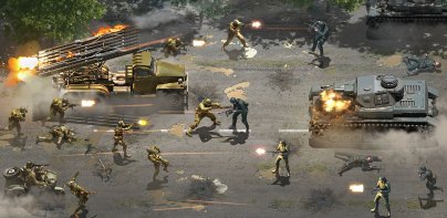 Heroes of War: Idle army game