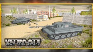 Guerra final WW2 Tanque Sim 3D screenshot 14