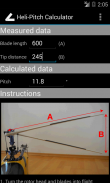 Heli-Pitch Calculator screenshot 0