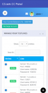 CCcam.CC Cline Cccam Panel screenshot 1