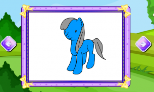 Coloring Game-Pony screenshot 7