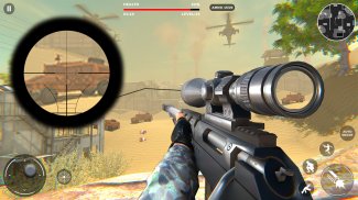 Deadly Desert Strike- Modern Military Sniper Games screenshot 2