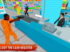 Gangster Kaçış Süpermarket 3D screenshot 8
