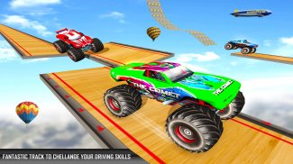 Monster Truck Stunt: Car Games screenshot 2