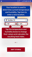 OSHA NIOSH Heat Safety Tool screenshot 1