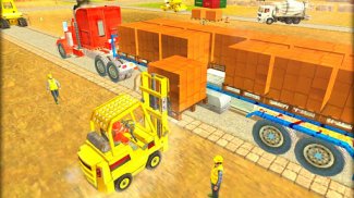 Forklift Simulator-Car Parking screenshot 1