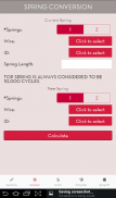 Industrial Spring Calculator screenshot 2