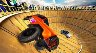 Well of Death Jeep Stunt Rider screenshot 9