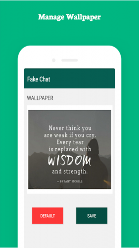 Chat iphone fake ‎whatspoof fake