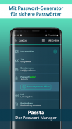 Passta - der Passwort Manager screenshot 1