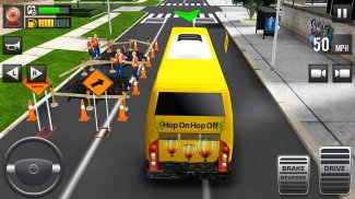 Экстремальное вождение автобуса: 3D симулятор 2019 screenshot 5