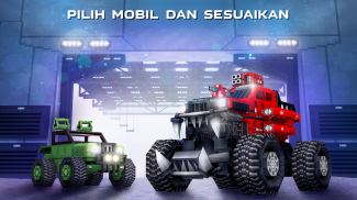 Blocky Cars - online games. Tank. screenshot 3