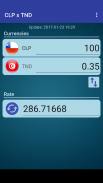 Chile Peso x Tunisian Dinar screenshot 2