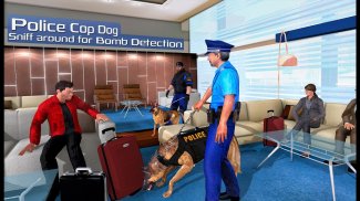 US Police Dog 2019: Airport Crime Shooting Game screenshot 1