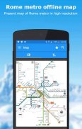 Rome Metro - Map & Route planner screenshot 0