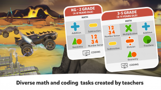 Race Cars🏎: Cool Maths Games For Kids. Fun Coding screenshot 14