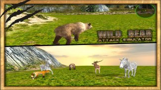 जंगली भालू के हमले सिम्युलेटर screenshot 13