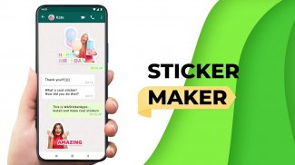 Erstellen Sie individuelle sticker - WAStickerApps screenshot 3