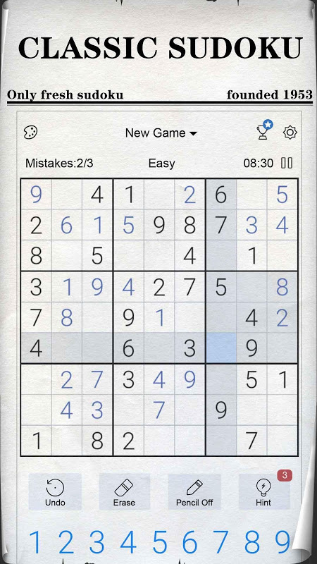 Daily Sudoku: Free online sudoku hard- Websudoku APK for Android Download