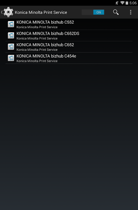 Nordamerika Overfrakke Monet Konica Minolta Print Service - APK Download for Android | Aptoide
