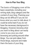 How to Write a Blog screenshot 2