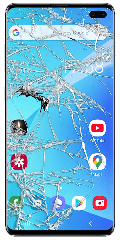 Download Broken Screen Wallpaper