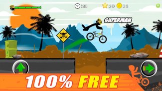 Stickman Bike : Pro Ride screenshot 6