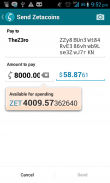 Zetacoin Wallet screenshot 4