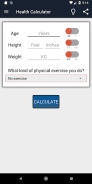 BMI Calculator - BMR Weight Health Calculator screenshot 3