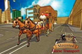 transporte de passageiros de cavalos montados screenshot 9