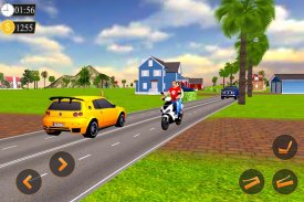Offroad Bike Taxi Driver: Motorcycle Cab Rider screenshot 3